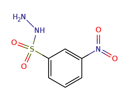 Molecular Structure of 6655-77-2 (2-NITROBENZENESULFONYL HYDRAZINE)