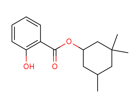 Benzoic acid,2-hydroxy-, 3,3,5-trimethylcyclohexyl ester(118-56-9)