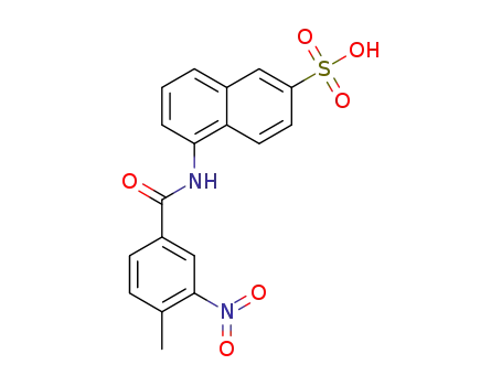 5-(4-methyl-3-nitrobenzamido)naphthalene-2-sulfonic acid