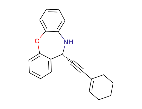 (R)-11-(cyclohexenylethynyl)-10,11-dihydrodibenzo[b,f][1,4]oxazepine