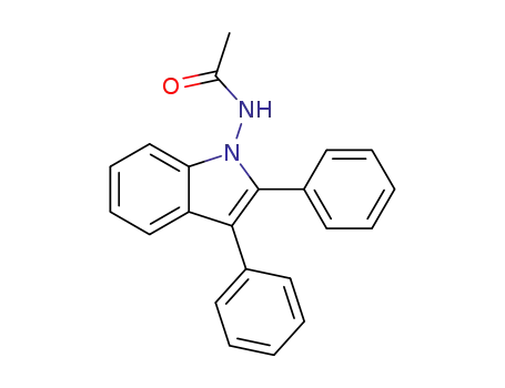 N-(2,3-diphenyl-1H-indol-1-yl)acetamide