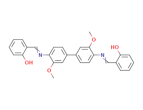 N,N'-disalicylidene-3,3'-dimethoxybenzidine