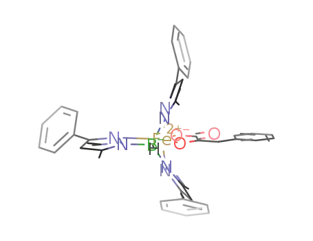 [(hydrotris(3-phenyl-5-methylpyrazolyl)borate)FeII(phenylpyruvate)]