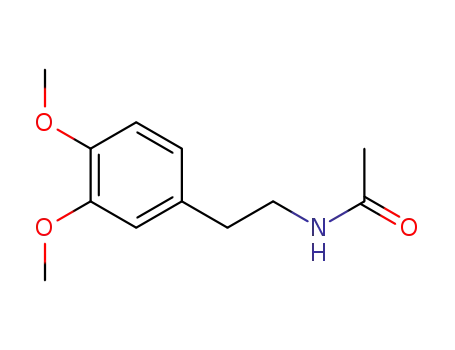 Molecular Structure of 6275-29-2 (Acetamide, N-(3,4-dimethoxyphenethyl)- (8CI))