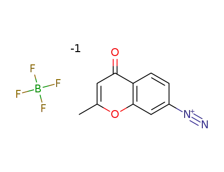 2-methyl-4-oxo-4H-chromene-7-diazonium tetrafluoroborate