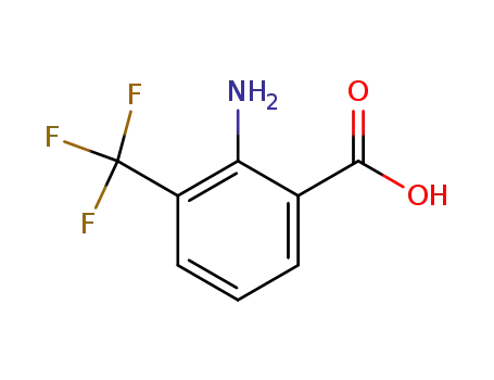 Molecular Structure of 313-12-2 (2-AMINO-3-(TRIFLUOROMETHYL)BENZOIC ACID)