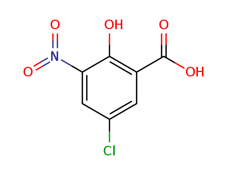 Benzoic acid,5-chloro-2-hydroxy-3-nitro-