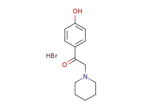 1-(4-hydroxyphenyl)-2-(piperidin-1-yl)ethanone hydrobromide