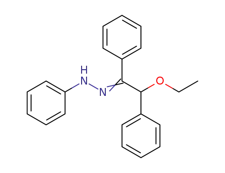 Ethanone, 2-ethoxy-1,2-diphenyl-, phenylhydrazone