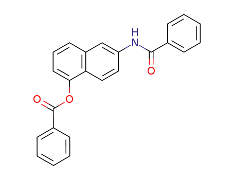 6-benzoylamino-1-benzoyloxy-naphthalene
