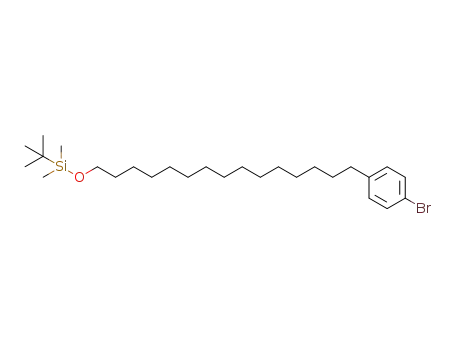 (15-(4-bromophenyl)pentadecyloxy)(tert-butyl)dimethylsilane