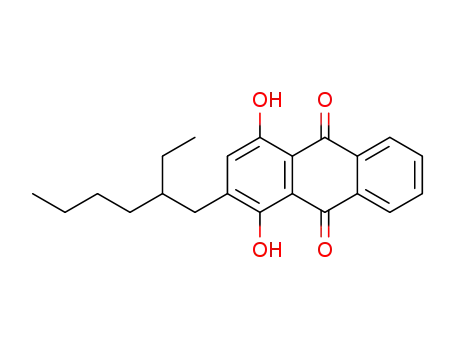 2-(2-ethylhexyl)-1,4-dihydroxyanthracene-9,10-dione