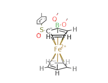 (Rp,RS)-2-(p-tolylsulfinyl)ferrocenyl boronic acid