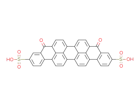 5,10-dioxo-5,10-dihydro-anthra[9,1,2-cde]benzo[rst]pentaphene-3,12-disulfonic acid