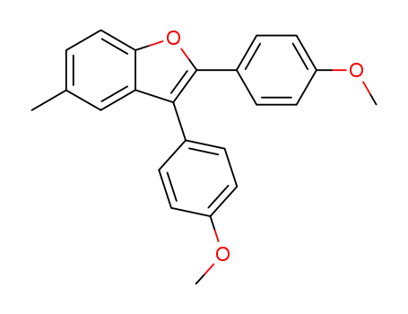 2,3-bis-(4-methoxy-phenyl)-5-methyl-benzofuran