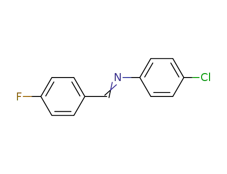 4-chloro-N-(4-fluorobenzylidene)aniline