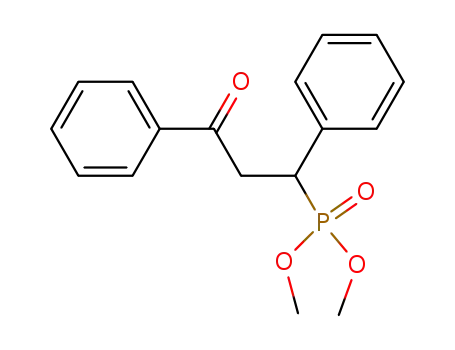 dimethyl (3-oxo-1,3-diphenylpropyl)phosphonate