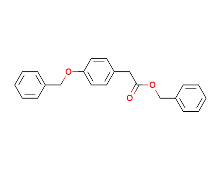Molecular Structure of 58609-13-5 (BENZYL 2-(4-(BENZYLOXY)PHENYL)ACETATE)