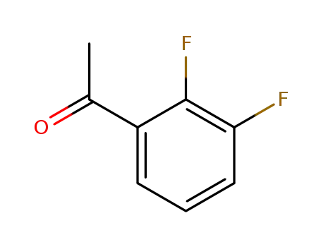 Molecular Structure of 18355-80-1 (2',3'-Difluoroacetophenone)