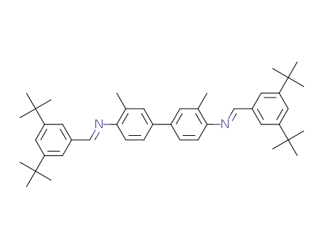 (N4E,N4'E)-N4,N4'-bis(3,5-di-tert-butylbenzylidene)-3,3'-dimethyl[1,1'-biphenyl]-4,4'-diamine
