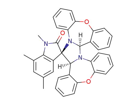spiro[5,7-dimethyloxindole-imidazo-bis(tetrahydro-dibenzo[1,4]oxazepine)]