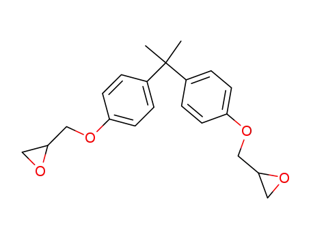 Oxirane,2,2'-[(1-methylethylidene)bis(4,1-phenyleneoxymethylene)]bis-