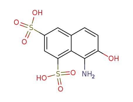 5-amino-6-hydroxynaphthalene-2,4-disulphonic acid