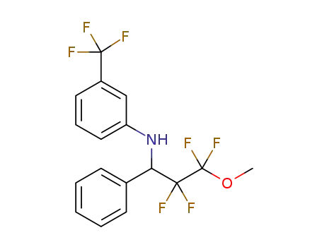 N-(3-trifluoromethylphenyl)-1-phenyl-2,2,3,3-tetrafluoro-3-methoxypropylamine