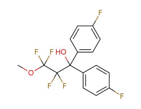 1,1-bis(4-fluorophenyl)-2,2,3,3-tetrafluoro-3-methoxypropan-1-ol