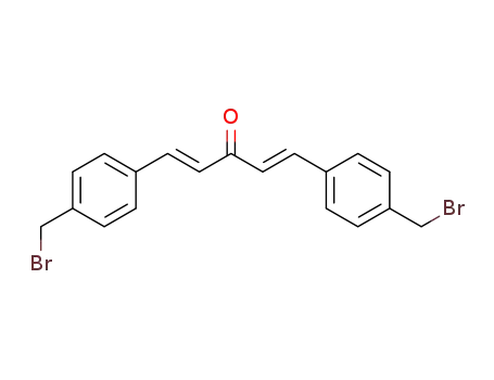 (1E,4E)-1,5-bis(4-(bromomethyl)phenyl)penta-1,4-dien-3-one