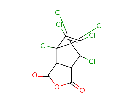 Molecular Structure of 115-27-5 (Chlorendic anhydride)