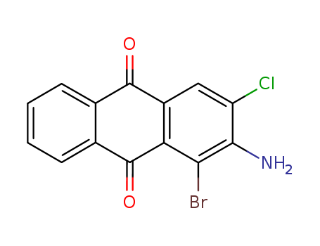 2-amino-1-bromo-3-chloroanthracene-9,10-dione