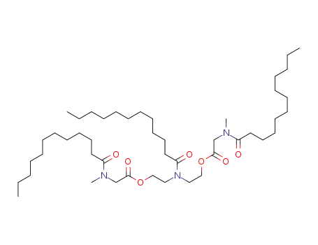 lauric acid diethanolamide-O,O'-bis(N-lauroyl-N-methyl-glycine)ester
