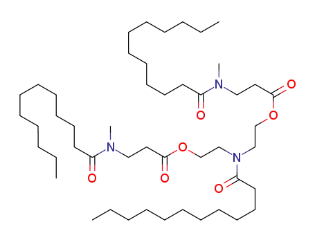 lauric acid diethanolamide-O,O'-bis(N-lauroyl-N-methyl-β-alanine)ester