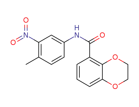 N-(4-methyl-3-nitrophenyl)-2,3-dihydrobenzo[b][1,4]dioxine-5-carboxamide