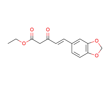 5tbenzo[1,3]dioxol-5-yl-3-oxo-pent-4-enoic acid ethyl ester