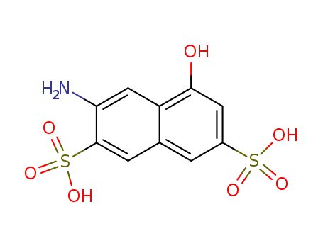 2,7-Naphthalenedisulfonicacid, 3-amino-5-hydroxy-(90-40-4)