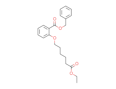 benzyl 2-(6-ethoxy-6-oxohexyloxy)benzoate