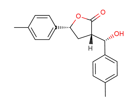 3-(hydroxy(p-tolyl)methyl)-5-p-tolyldihydrofuran-2(3H)-one