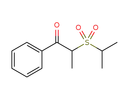 2-(isopropylsulfonyl)-1-phenylpropan-1-one
