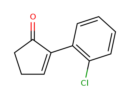 2-(2-chlorophenyl)cyclopent-2-en-1-one