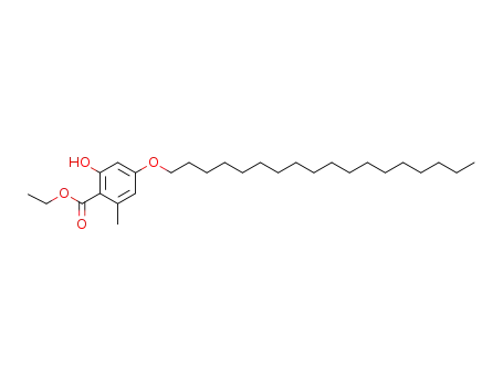 ethyl 2-hydroxy-6-methyl-4-(octadecyloxy)benzoate