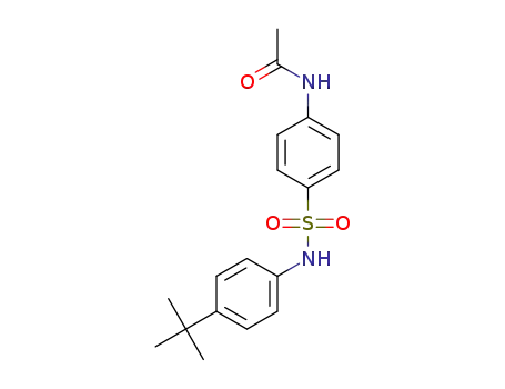 N-(4-(N-(4-(tert-butyl)phenyl)sulfamoyl)phenyl)acetamide