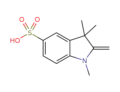 5-sulfonic acid 1,3,3-trimethyl-2-methyleneindoline