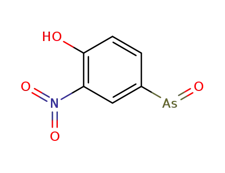 Molecular Structure of 102107-61-9 (2-nitro-4-(oxoarsanyl)phenol)