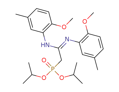 [N,N'-bis-(2-methoxy-5-methylphenyl)carbamimidoylmethyl]phosphonic acid diisopropyl ester