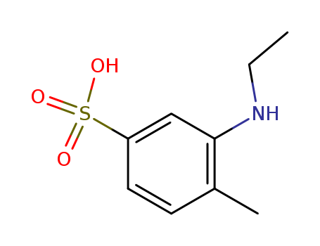 2-(ethylamino)toluene-4-sulphonic acid