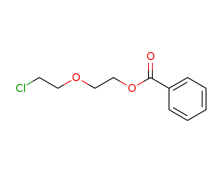 Molecular Structure of 91427-49-5 (Ethanol, 2-(2-chloroethoxy)-, benzoate)