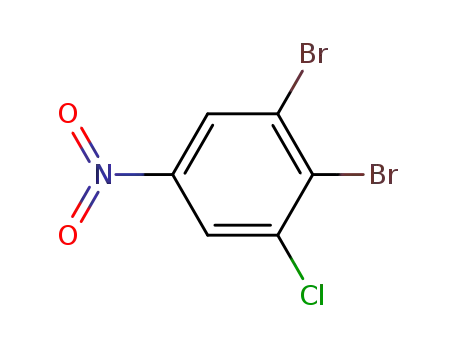 Molecular Structure of 73557-65-0 (Benzene, 1,2-dibromo-3-chloro-5-nitro-)