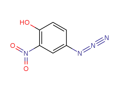 Molecular Structure of 51642-26-3 (4-AZIDO-2-NITROPHENOL)